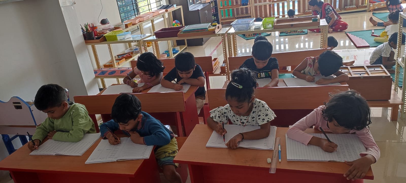 Phonics & Tuition program at The Cradle Montessori